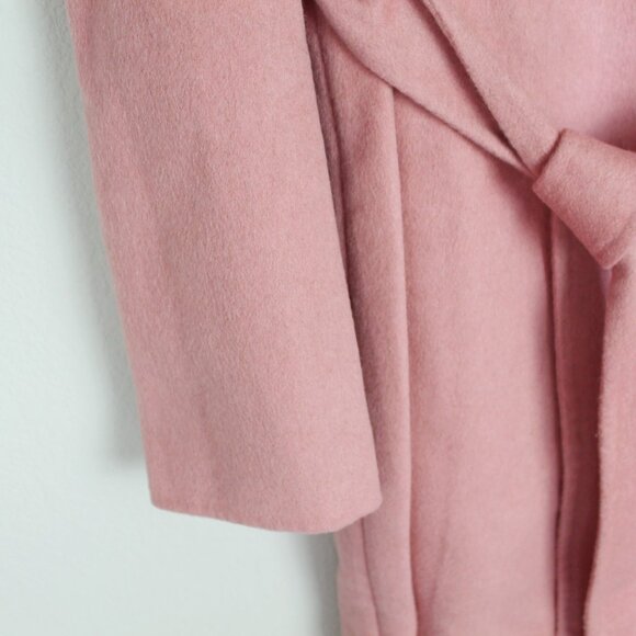 NWT LAUREN RALPH LAUREN Double Face Wool Blend Wrap Coat for Work to Events - Picture 9 of 10